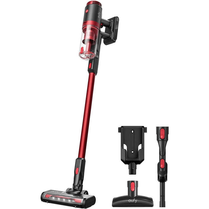 Anker Eufy HomeVac S11 Lite Cordless Stick Vacuum - Red T2503R91