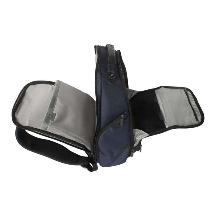 Targus 16-inch HeritageLuxe Notebook Travel Backpack Blue TBB65602GL