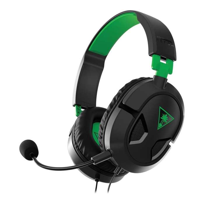 Turtle Beach Recon 50 Wired Gaming Headset Black Green TBS-2303-05