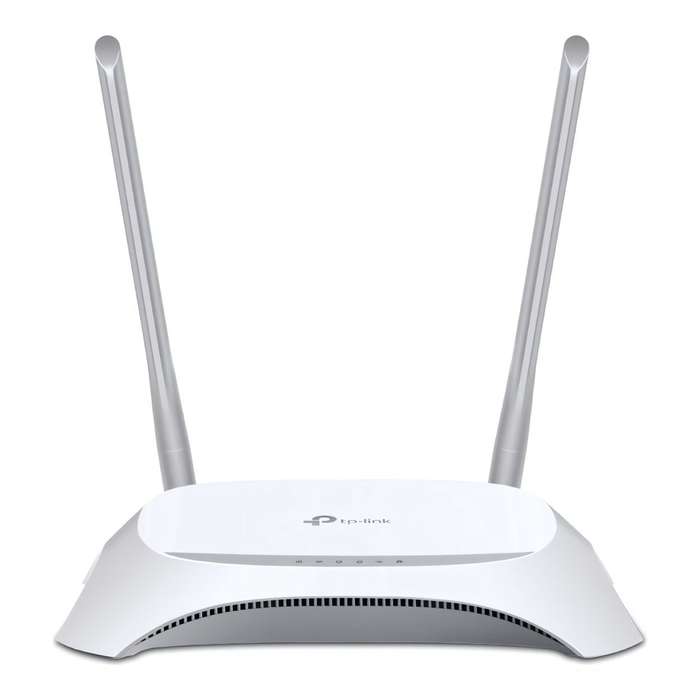 TP-Link TL-MR3420 Wi-Fi 4 Wireless Router Fast Ethernet Black and White
