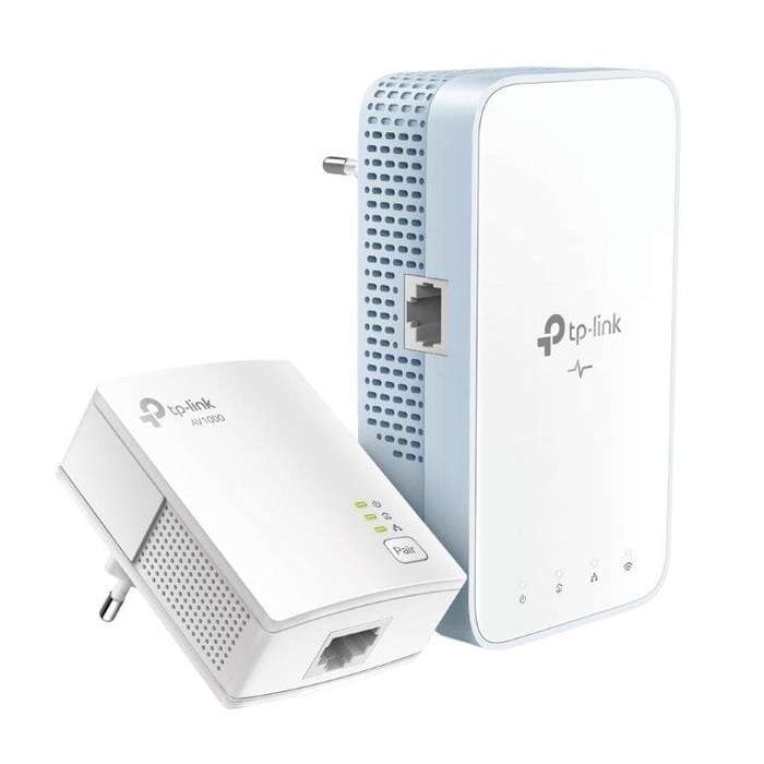 TP-Link TL-WPA7517 Kit AV1000 Gigabit Powerline AC Wi-Fi Extender 2-pack