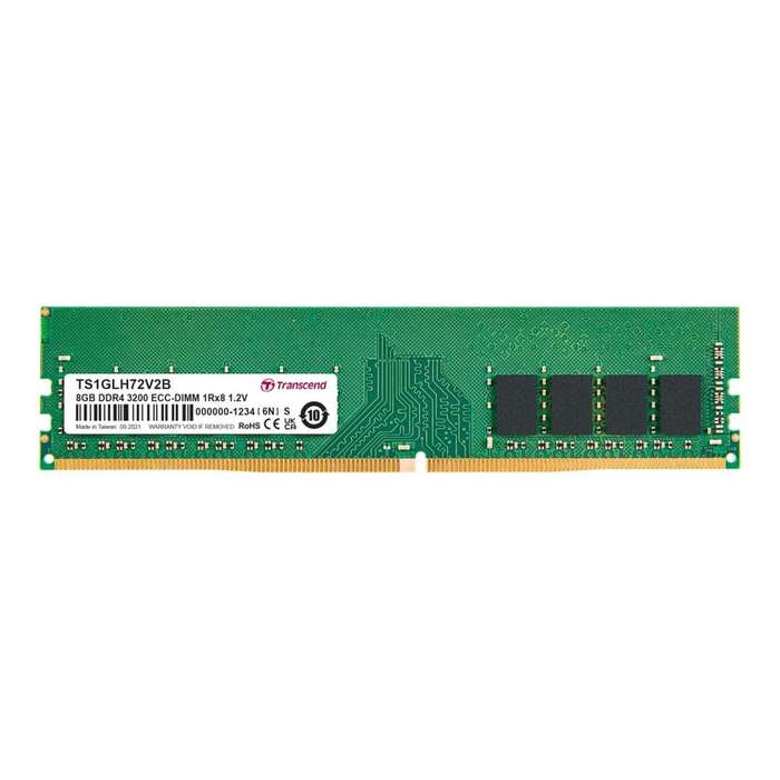 Transcend TS1GLH72V2B Registered ECC Memory Module 8GB DDR4 3200MHz