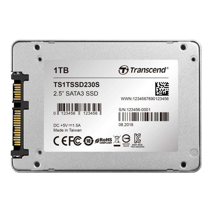 Transcend SATA III 6Gb/s 230S 1TB Internal SSD TS1TSSD230S