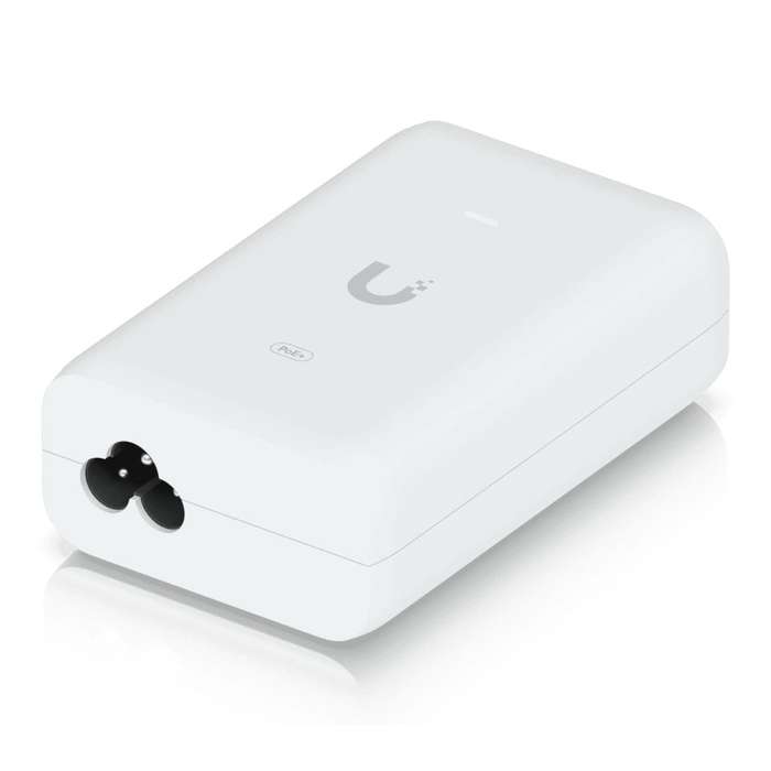 Ubiquiti U-POE+ 48V 30W Gigabit PoE Adapter with No Cable