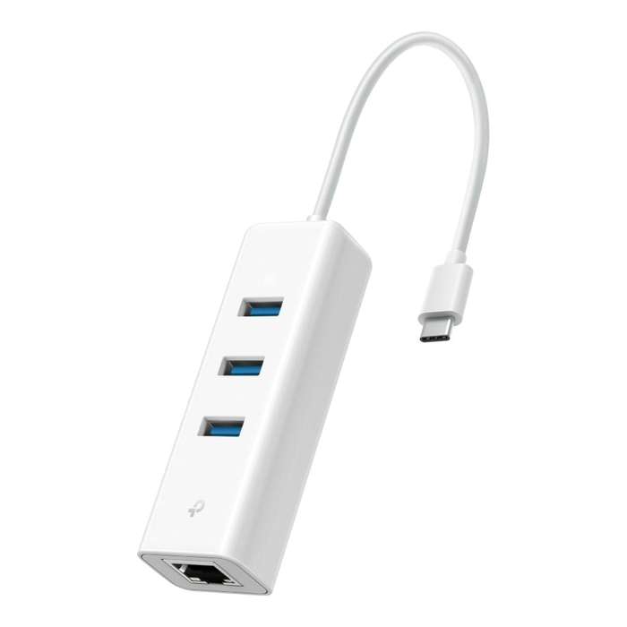 TP-Link UE300C USB Type-C 3-Port Hub & Gigabit Ethernet Adapter