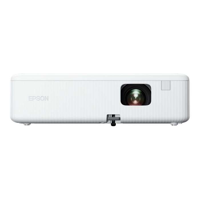 Epson CO-W01 Data Projector WXGA 3000 ANSI Lumens Standard Throw 3LCD 1200x800 Projector White V1...