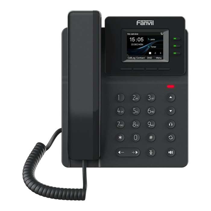 Fanvil V60P Basic Level PoE Desktop IP Phone
