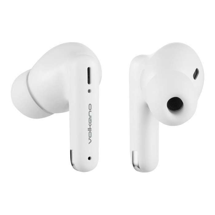 Volkano Jupiter Series TWS Earbuds with Charging Case White VK-1158-WT