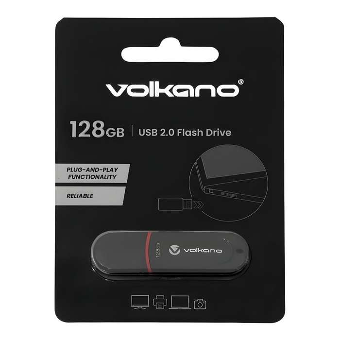 Volkano USB 2.0 Flash Drive 128GB VK-30095-128GB