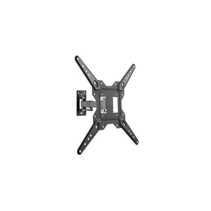 Volkano Steel Series 14 to 55-inch Universal Single Arm Full Motion TV Wall Mount with Tilt And S...