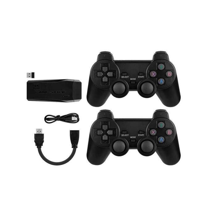 Volkano 4K VX Game Console with Wireless Controllers Black VX-157-BK