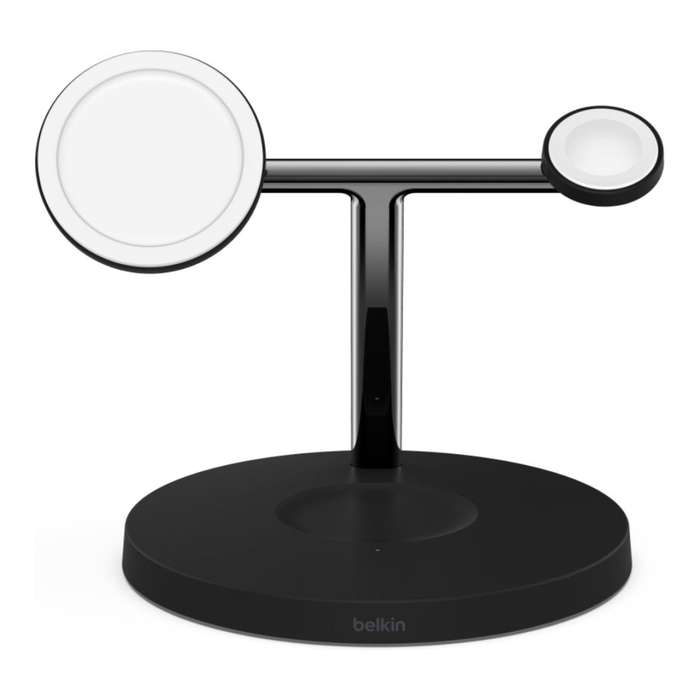 Belkin MagSafe 3-in-1 Charging Stand 15W Black WIZ017VFBK-APL