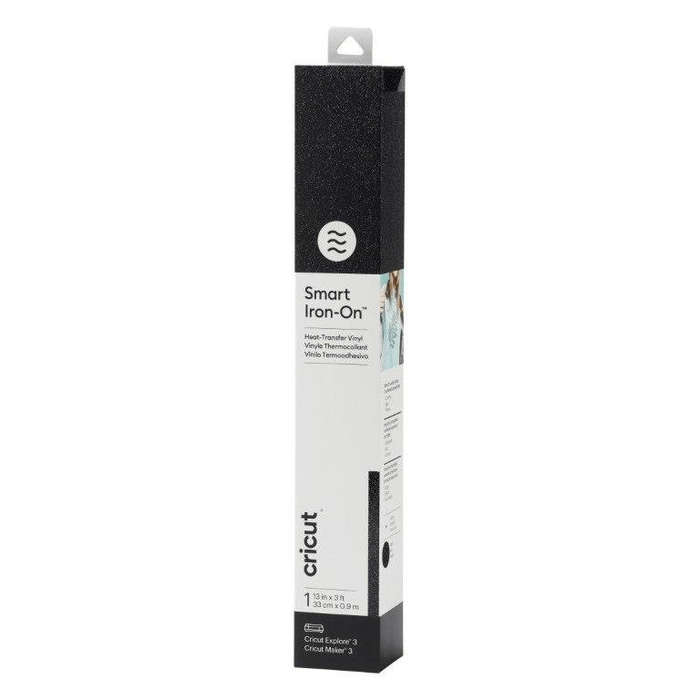 Cricut Smart Iron-on 33x273cm 1-sheet Glitter Black 2009060