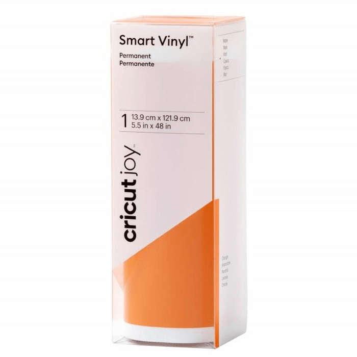 Cricut Joy Permanent Smart Vinyl 13.9x121.9cm 1-sheet Orange 2009836