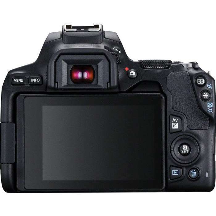 Canon EOS 250D + EF-S 18-55mm III + SB130 SLR Camera Kit 24.1 MP Black 3454C010