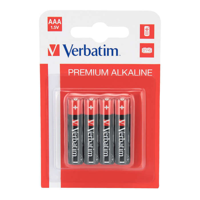 Verbatim 49920 AAA Alkaline Batteries