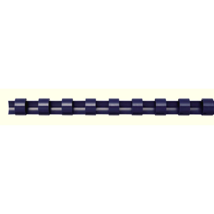 Fellowes 6mm Plastic Binding Combs Blue 5345106