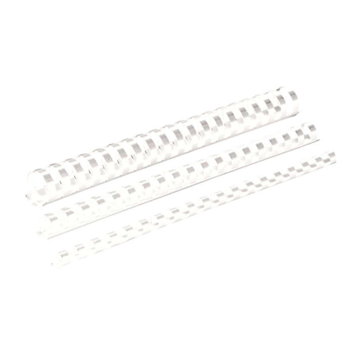 Fellowes 32mm Plastic Binding Combs White 5349002