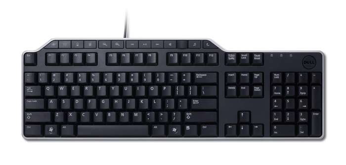 Dell KB522 Keyboard USB QWERTY US International Black