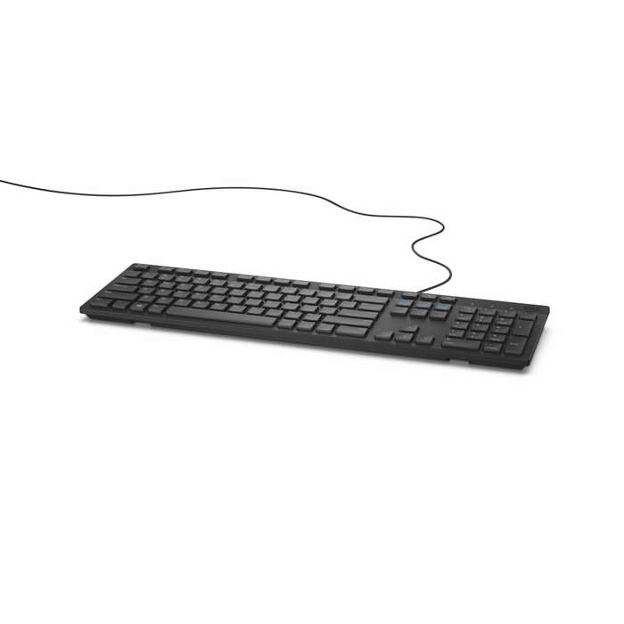 Dell KB216 Keyboard USB QWERTY US International Black