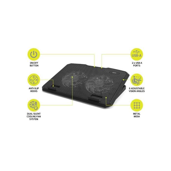Port Designs Ergonomic 17-inch Notebook Cooling Stand 901099