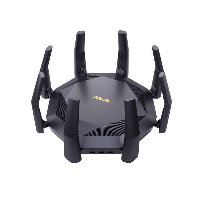 ASUS RT-AX89X AX6000 AiMesh Wireless Router - Ethernet Dual-band 2.4GHz and 5GHz Black 90IG04J1-...