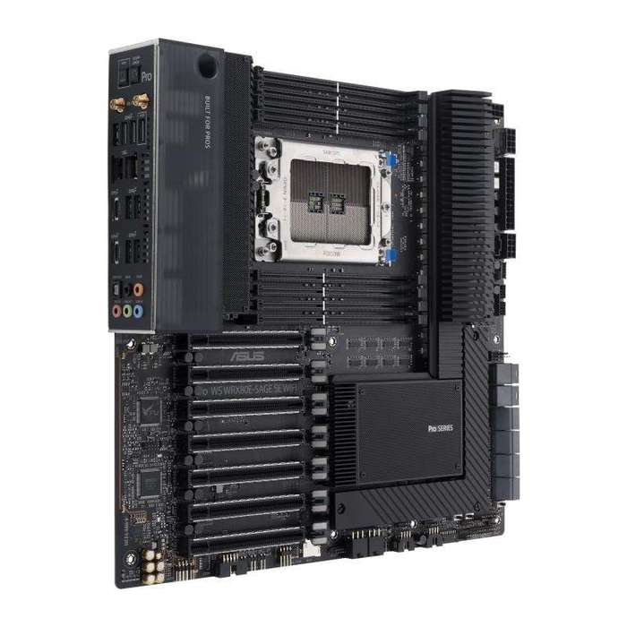 ASUS WRX80E-SAGE SE WiFi AMD WRX80 Socket SP3 Extended ATX Motherboard 90MB1590-M0EAY0