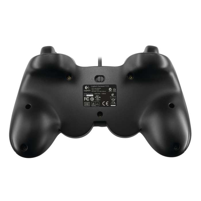 Logitech F310 Gamepad PC Digital Black and Blue Multicolour 940-000138