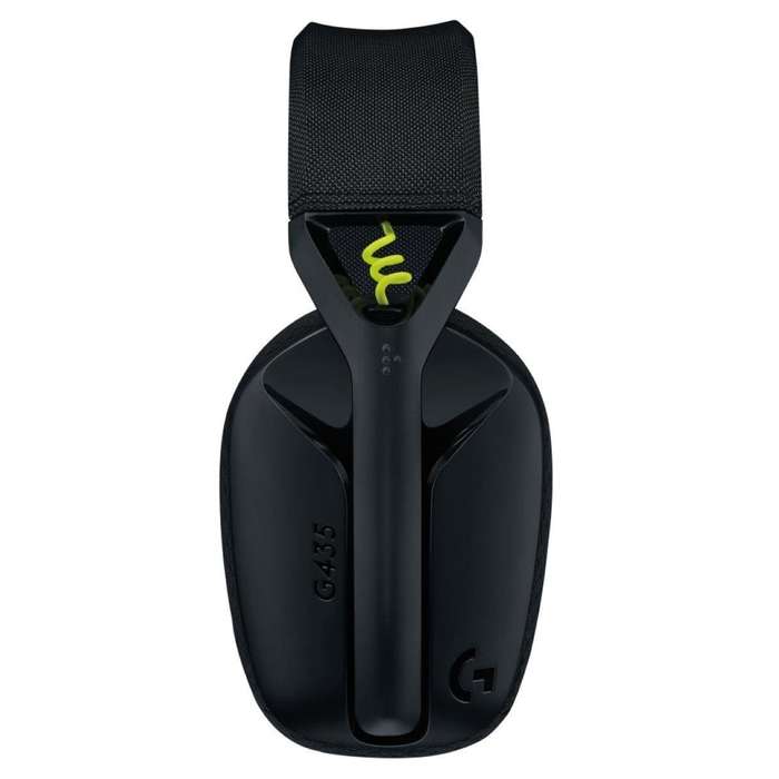 Logitech G435 Lightspeed Wireless Gaming Headset Black and Neon Yellow 981-001050