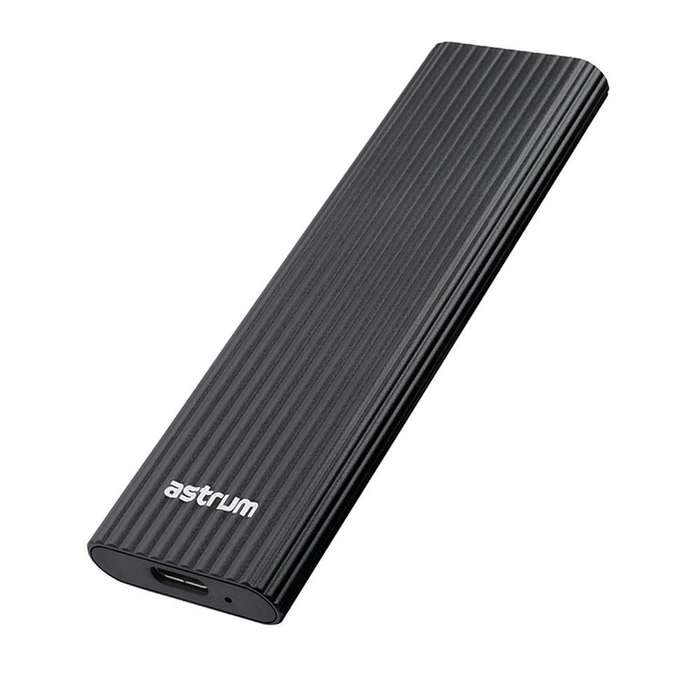 Astrum EN100 M.2 SATA USB-C External SSD Enclosure A84010-B