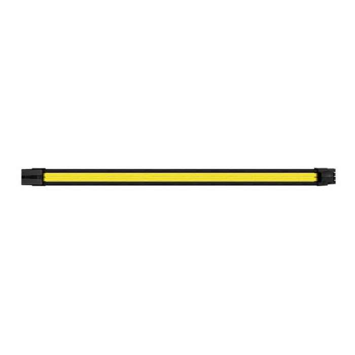 Thermaltake TtMod Sleeve Cable Extension Yellow/Black 0.3m AC-047-CN1NAN-A1