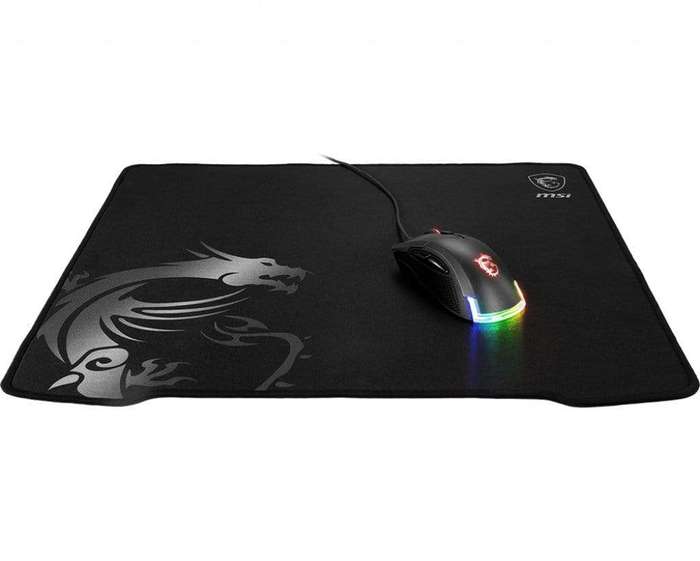 MSI AGILITY GD30 Pro Gaming Mousepad 450mm x 400mm, Pro Gamer Silk Surface, Iconic Dragon Design,...
