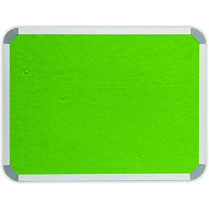 Parrot Info Board Aluminium Frame 600x450mm Lime Green BD0720C