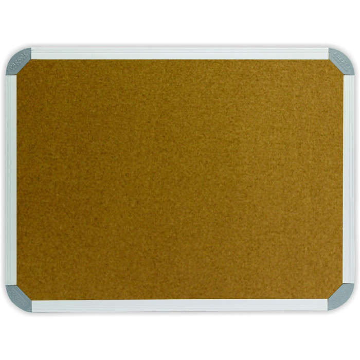 Parrot Info Board Aluminium Frame 600x450mm Cork BD0720K