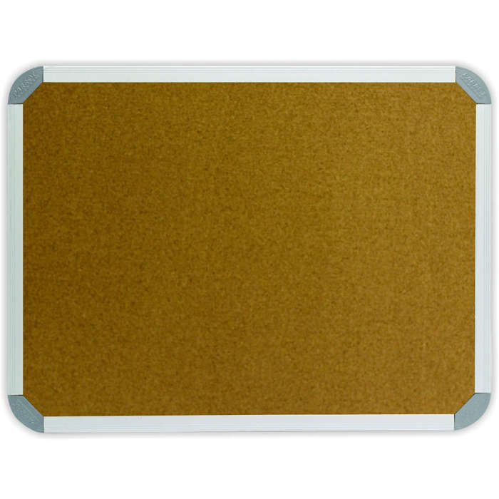 Parrot Info Board Aluminium Frame 1200x1000mm Cork BD0748K