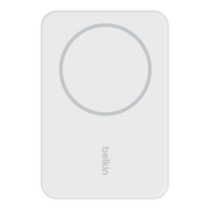 Belkin BoostCharge 5000mAh Magnetic Wireless Power Bank with Stand White BPD004BTWT