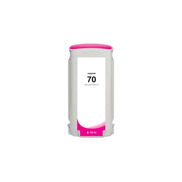 HP 70 130-ml DesignJet Magenta Printer Ink Cartridge Original C9453A Single-pack