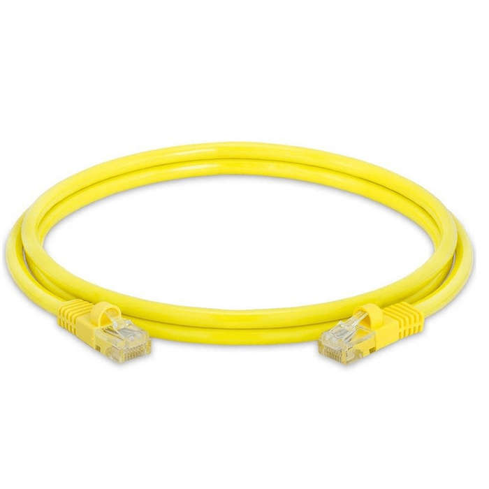 Cattex 1m CAT6A Cable Yellow CAT6A-1M-YLW