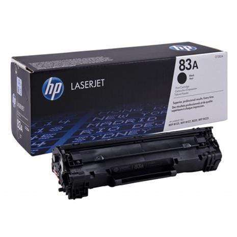 HP 83A Black Toner Cartridges 1,500 Pages Each Original CF283AF Dual-pack