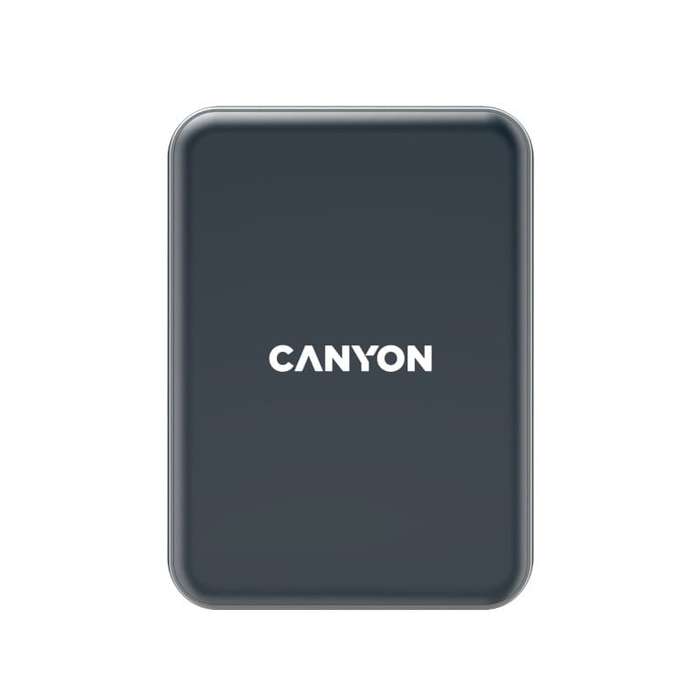 Canyon CA-15 Universal Smartphone Magnetic Car Holder with Wireless Charging Black CNE-CCA15B