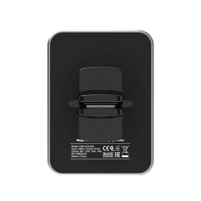 Canyon CA-15 Universal Smartphone Magnetic Car Holder with Wireless Charging Black CNE-CCA15B