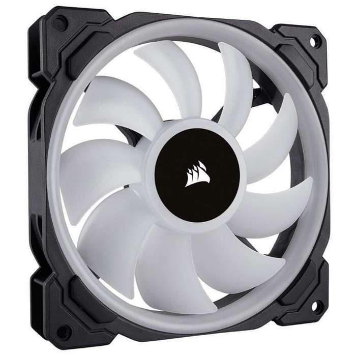 Corsair LL140 Dual Light Loop RGB LED PWM Cooling Fan Black Single-pack CO-9050073-WW