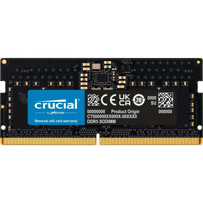 Crucial CT8G48C40S5 Memory Module 8GB DDR5 4800MHz