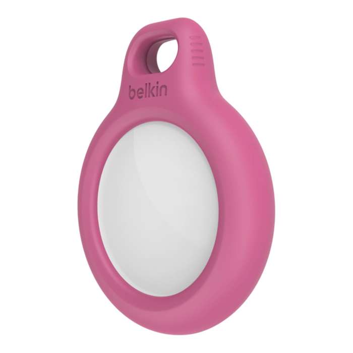 Belkin Secure Holder with Strap for Apple AirTag Pink F8W974BTPNK