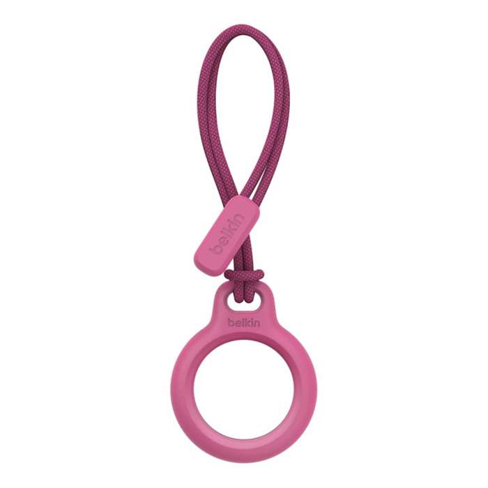 Belkin Secure Holder with Strap for Apple AirTag Pink F8W974BTPNK