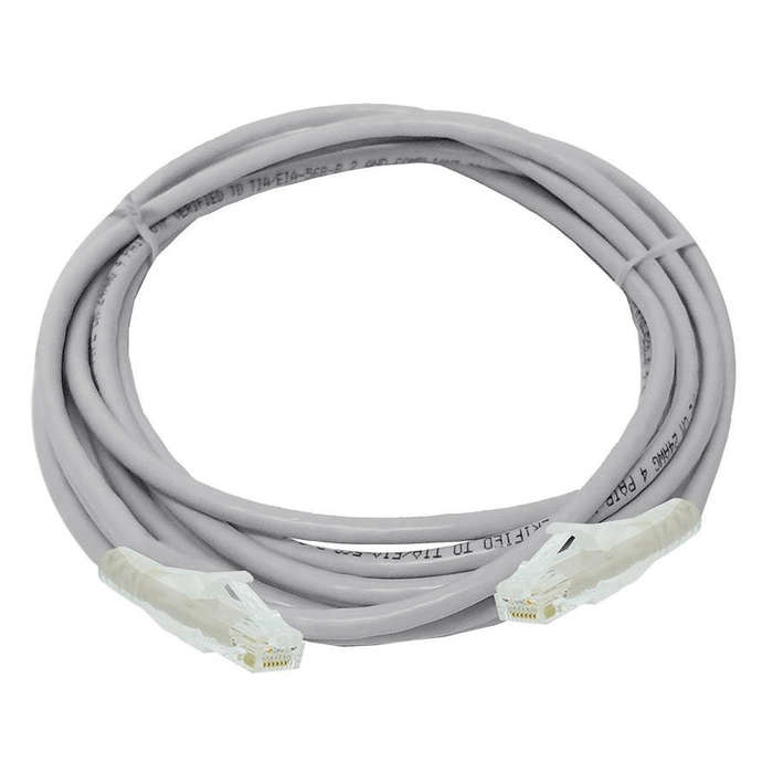 Linkbasic Cat6a UTP Flylead 3m Grey FLY-6A-3