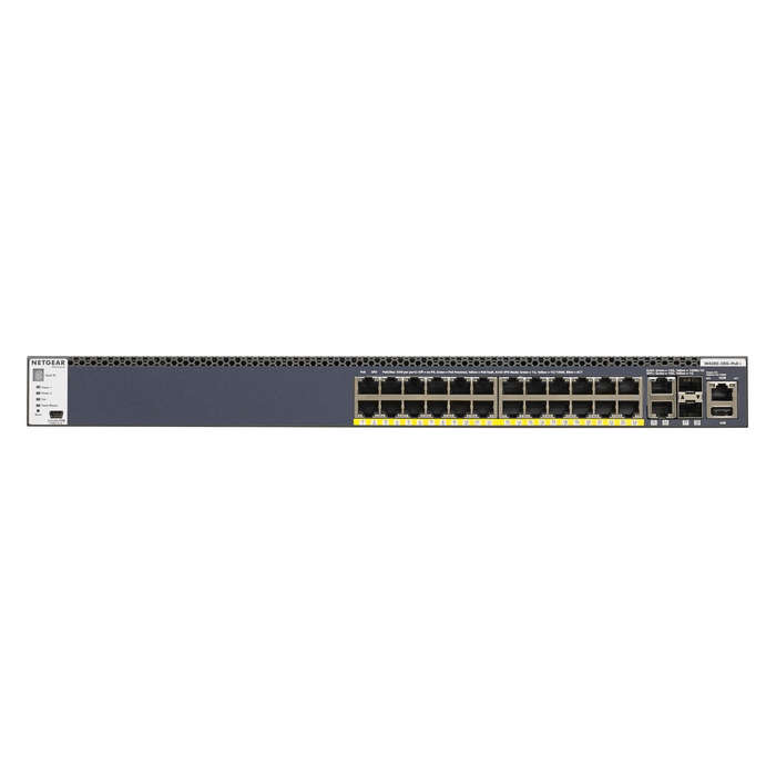 Netgear M4300 24-port Gigabit Ethernet 1U PoE+ Fully Managed Switch GSM4328PB-100NES
