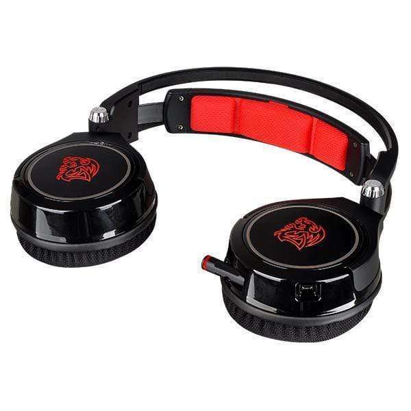 Tt ESPORTS HT-CRA-ANECBK-14 Headphones Or Headset Head-band Black and Red