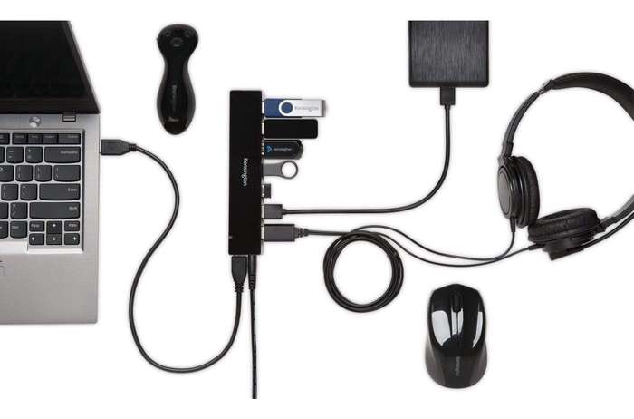 Kensington UH7000C USB 3.0 7-Port Hub + Charging