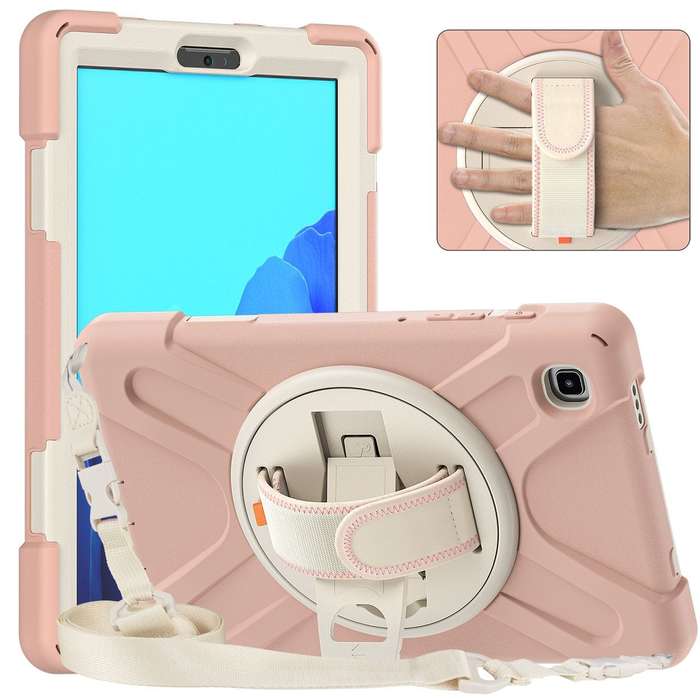 Tuff-Luv Armour Jack Rugged Case for Samsung Galaxy A7 Lite SM-T220/T225 - Pink MF1121